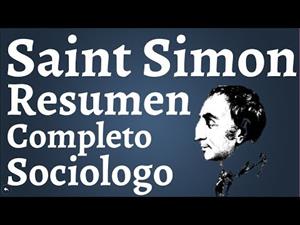 Henri de Saint Simon, padre de la Sociología