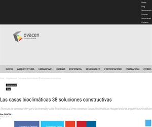 Arquitectura tradicional y construcción bioclimática
